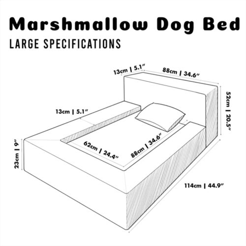 Foldable Luxury Pet Sofa Bed, Washable Removable Cover Solid Foam Cute Animal Design Dog Couch, S-XL Sizes - Cat Beds - Wh...