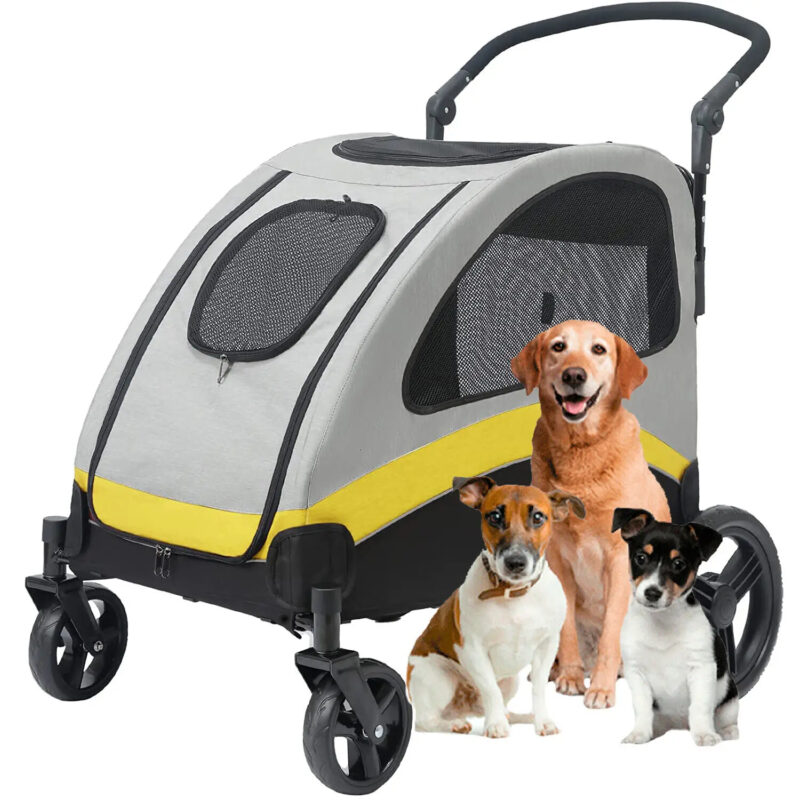 foldable pet stroller wholesale for small medium dogs cats outdoor travel