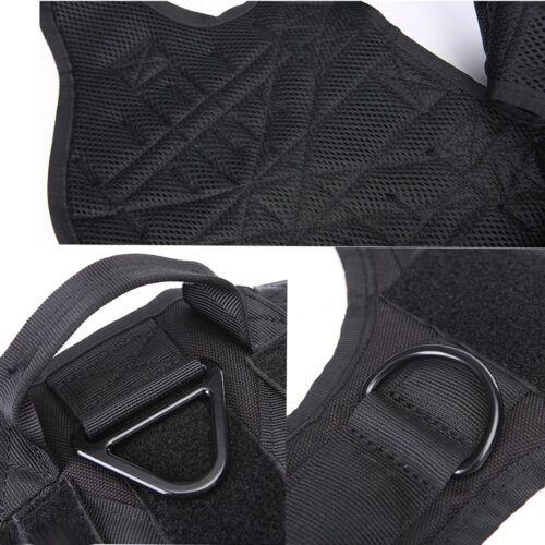 Tactical Dog Harness Collar Leash Set, Adjustable No Pull Pet Vest for Medium Large Dogs German Shepherd Outdoor Training ...