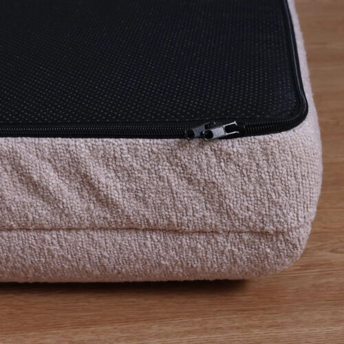Rectangle Bolster Dog Bed, Washable Bouclé Soft Pet Sofa Bed For Small Medium Large Dogs - Cat Beds - dute.fsxlbwindows.com