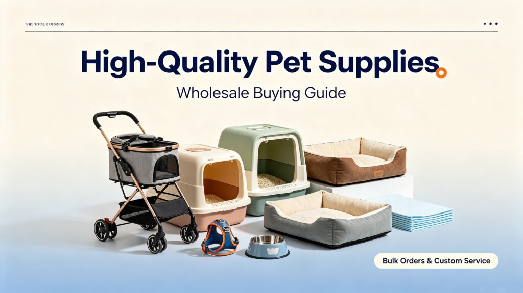 High‑quality wholesale pet supplies buying guide for bulk buyers and pet shop owners